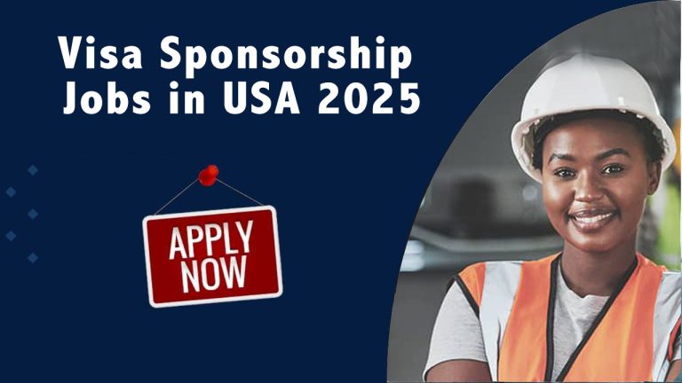 VISA Sponsorship Jobs in USA