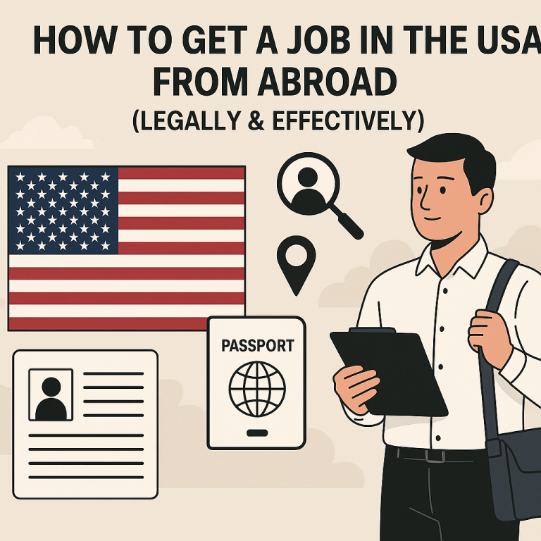 How to Get a Job in the USA